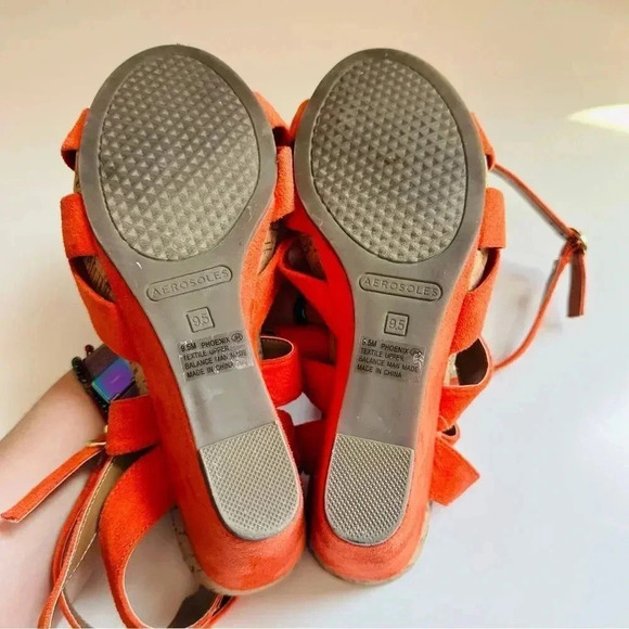 Aerosoles Phoenix Wedge Strap Sandels - Picture 8 of 8
